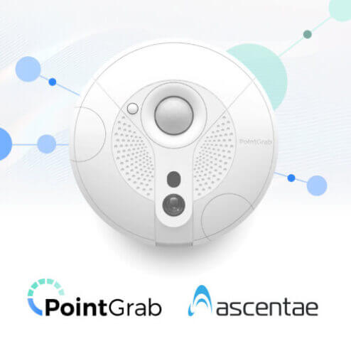 Ascentae Announces New Distribution Partnership with PointGrab to Bring Open-API Smart Workplace Solutions to the UK Market.