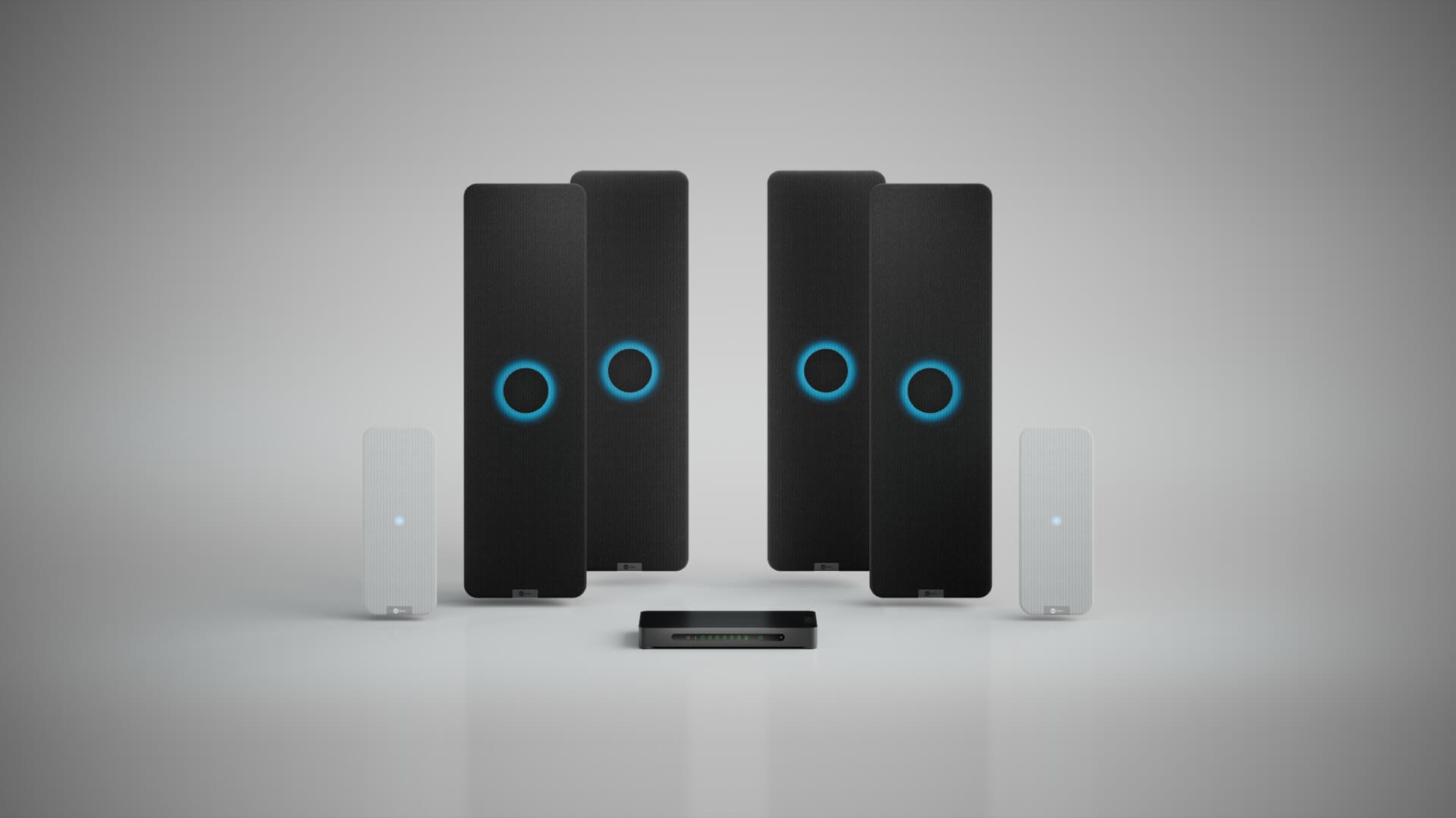 Nureva HDX 4 bar and 2 pod